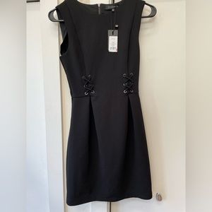 Black Skater Dress Short